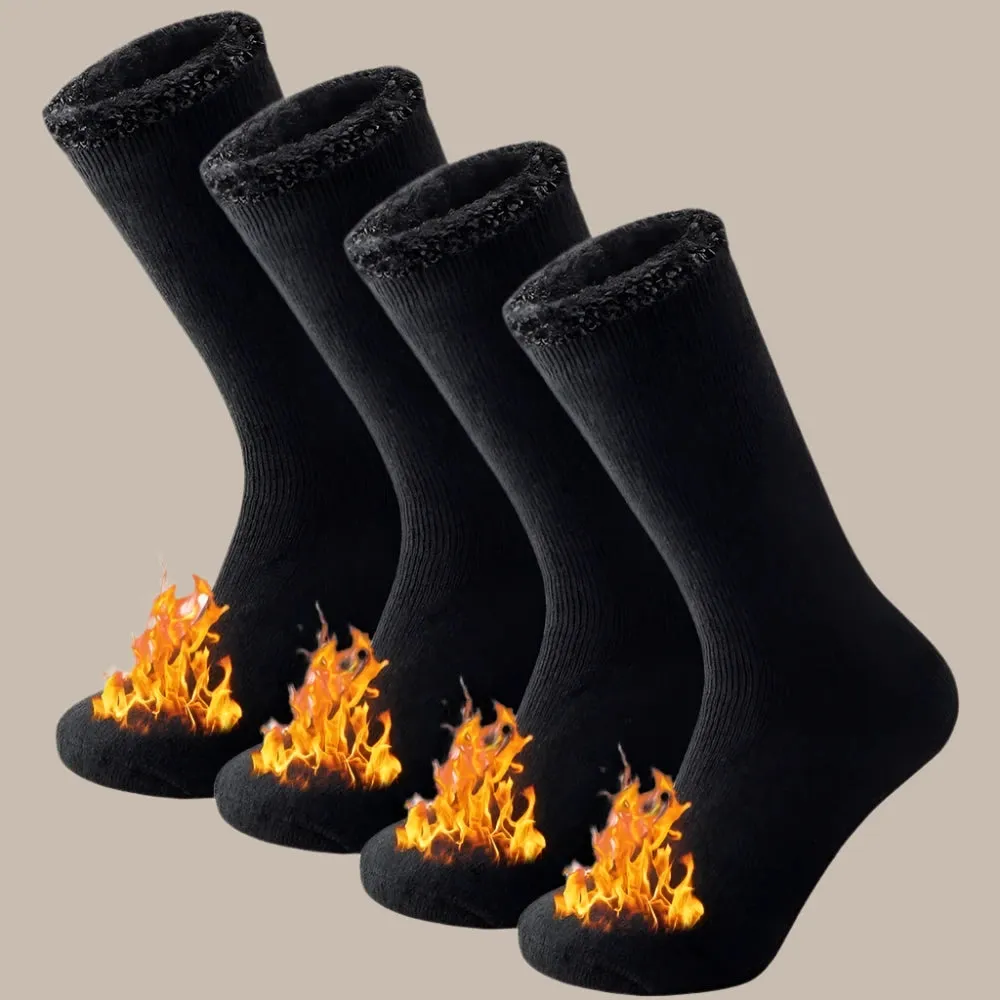 2 Pairs Winter thick Thermal Ski Snowboard Hiking Socks