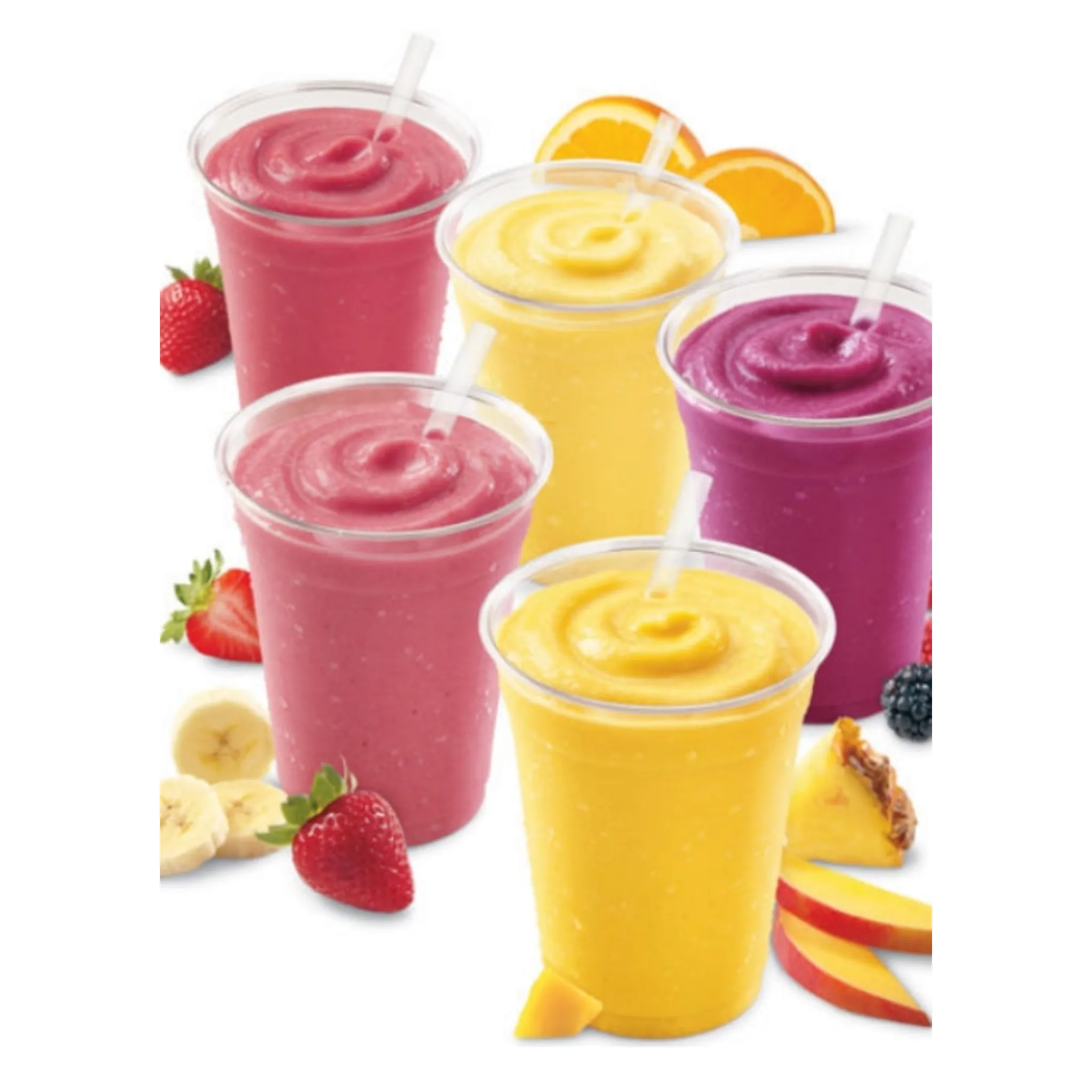 350ml Disposable Smoothie Cup PP Robust 10pack