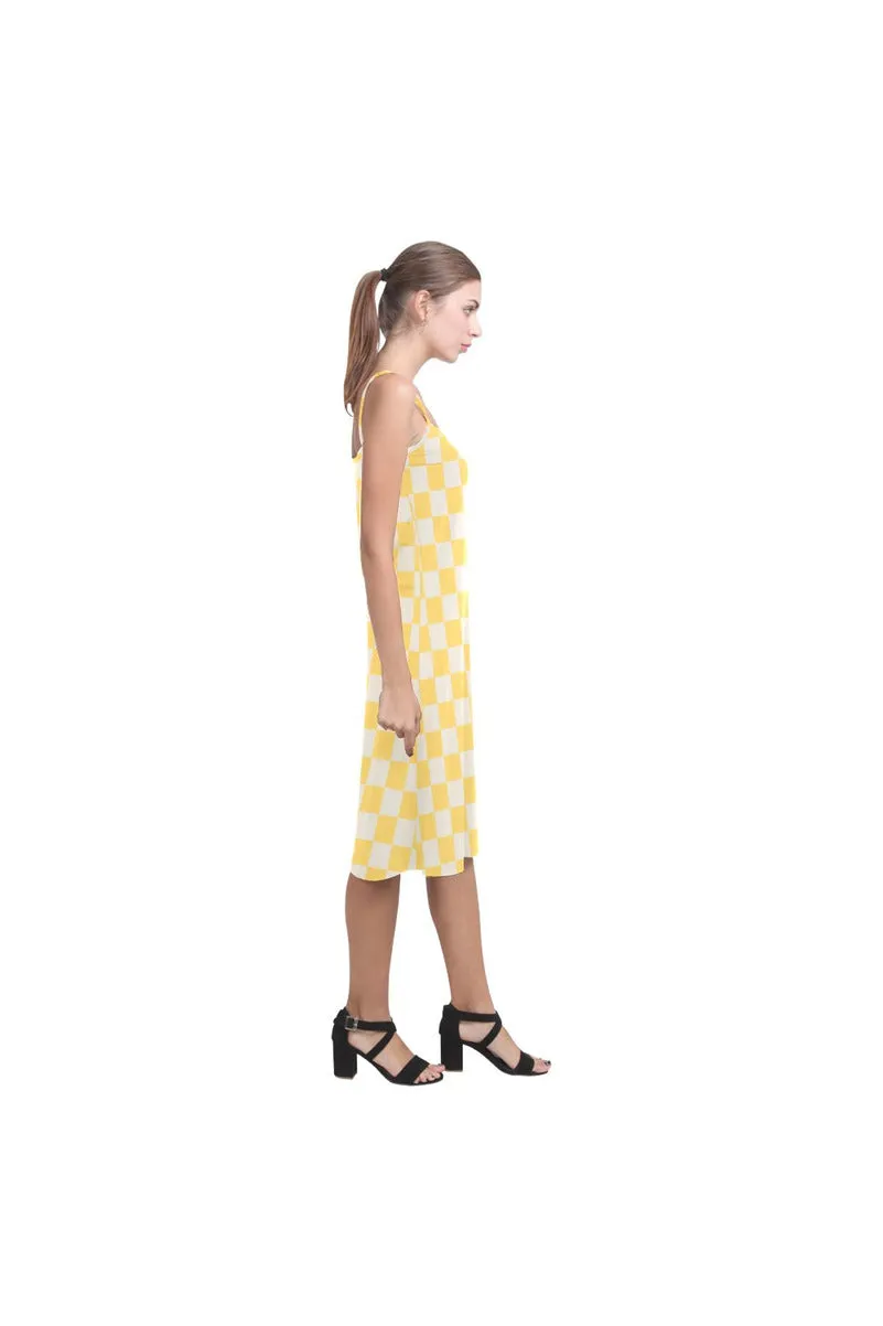 Aspen Gold Checker Alcestis Slip Dress (Model D05)