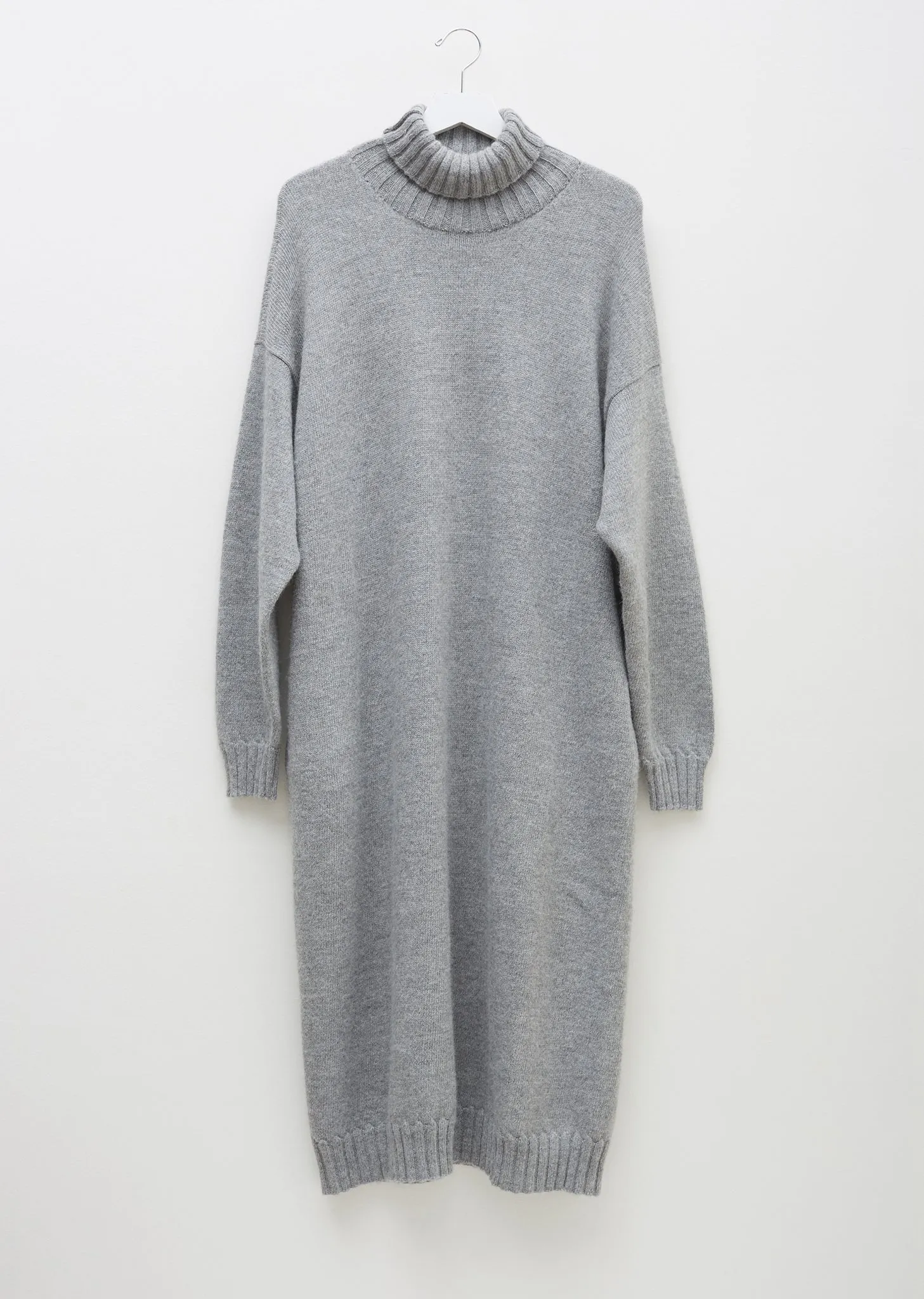 Baby Alpaca Turtleneck Dress