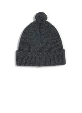 Baby Alpaca Wool Cap | Grey