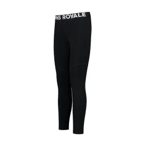 Baselayer Bottom Mons Royale Womens Cascade Merino Flex 200 - Black