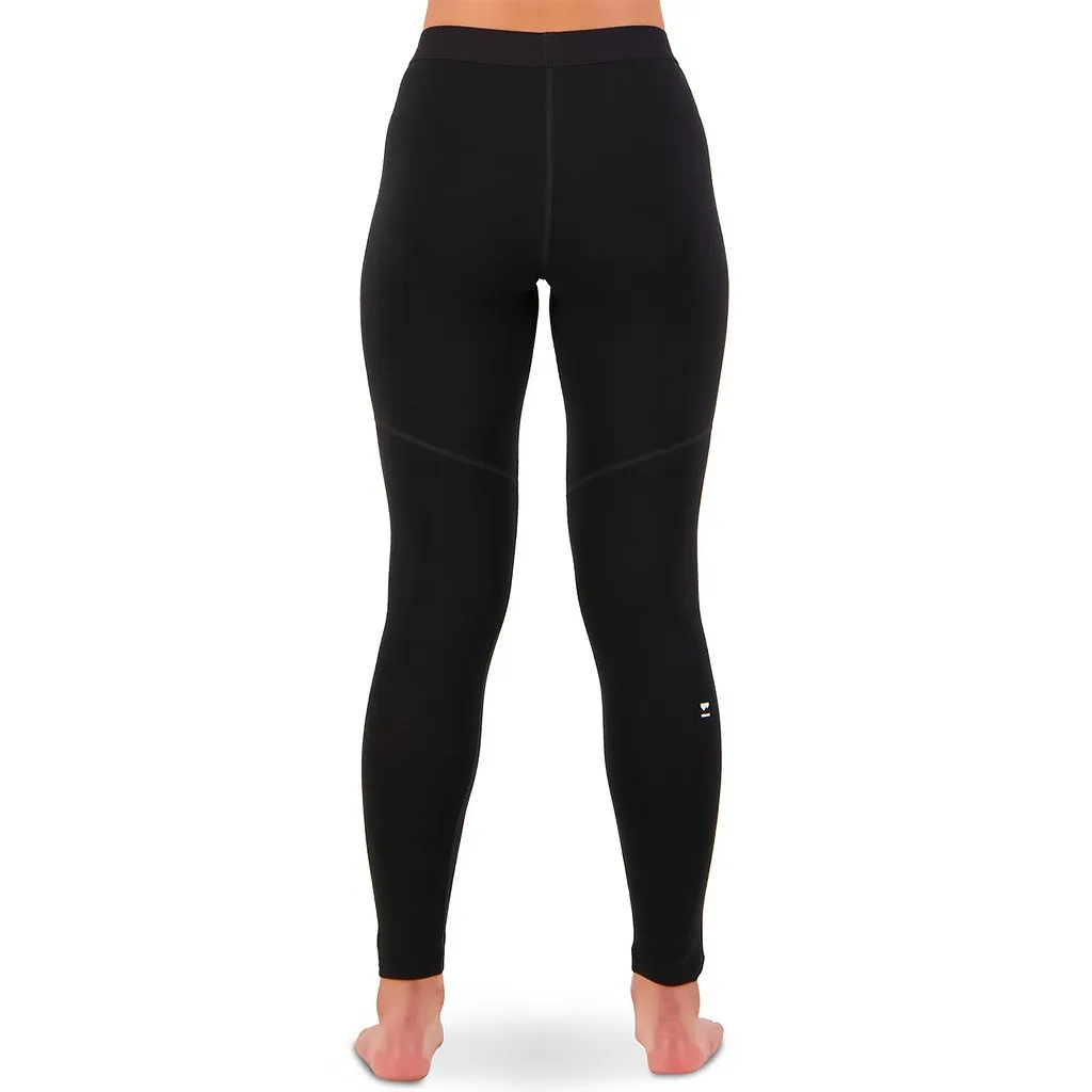 Baselayer Bottom Mons Royale Womens Cascade Merino Flex 200 - Black