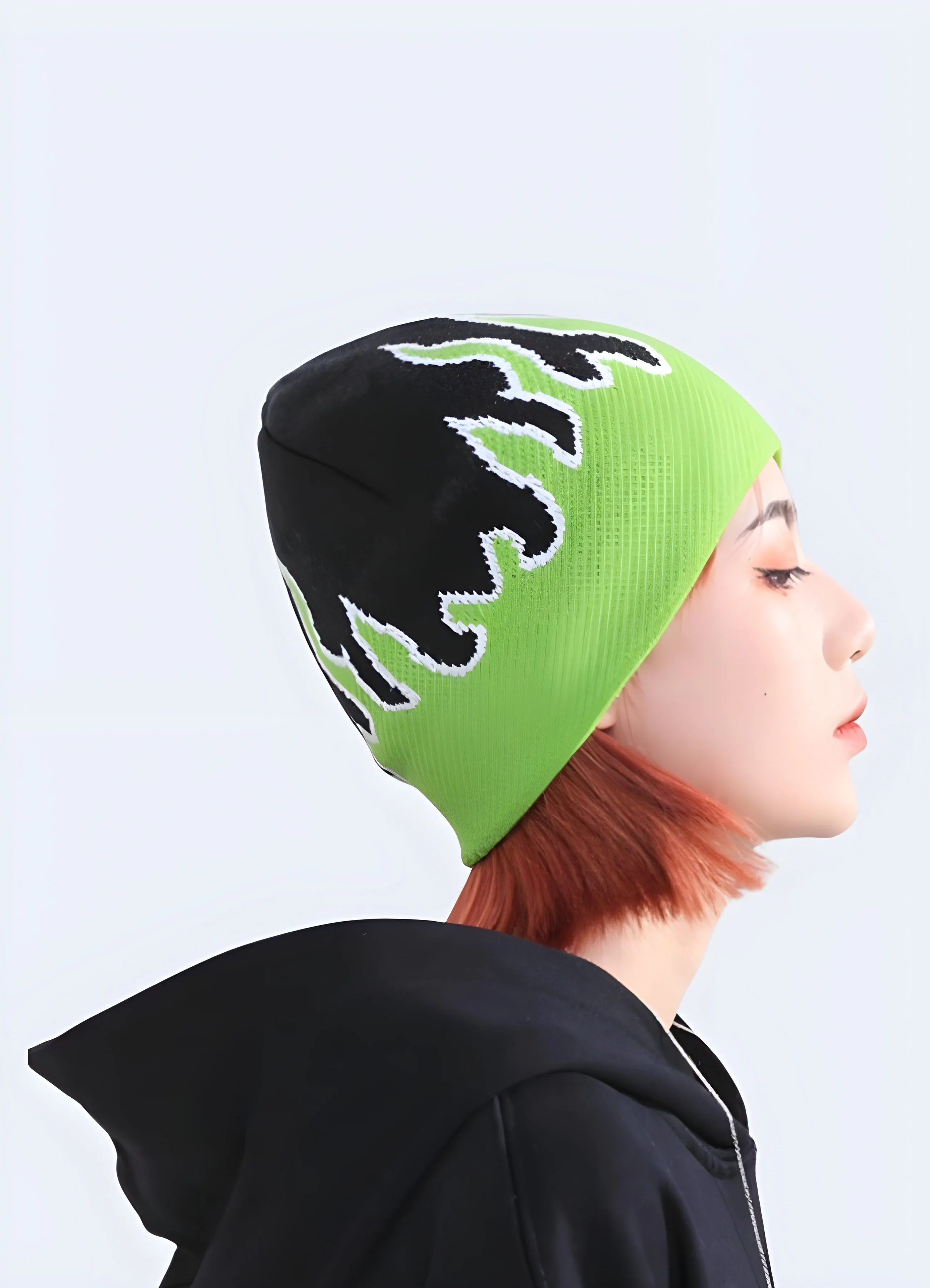 Beanie With Flames