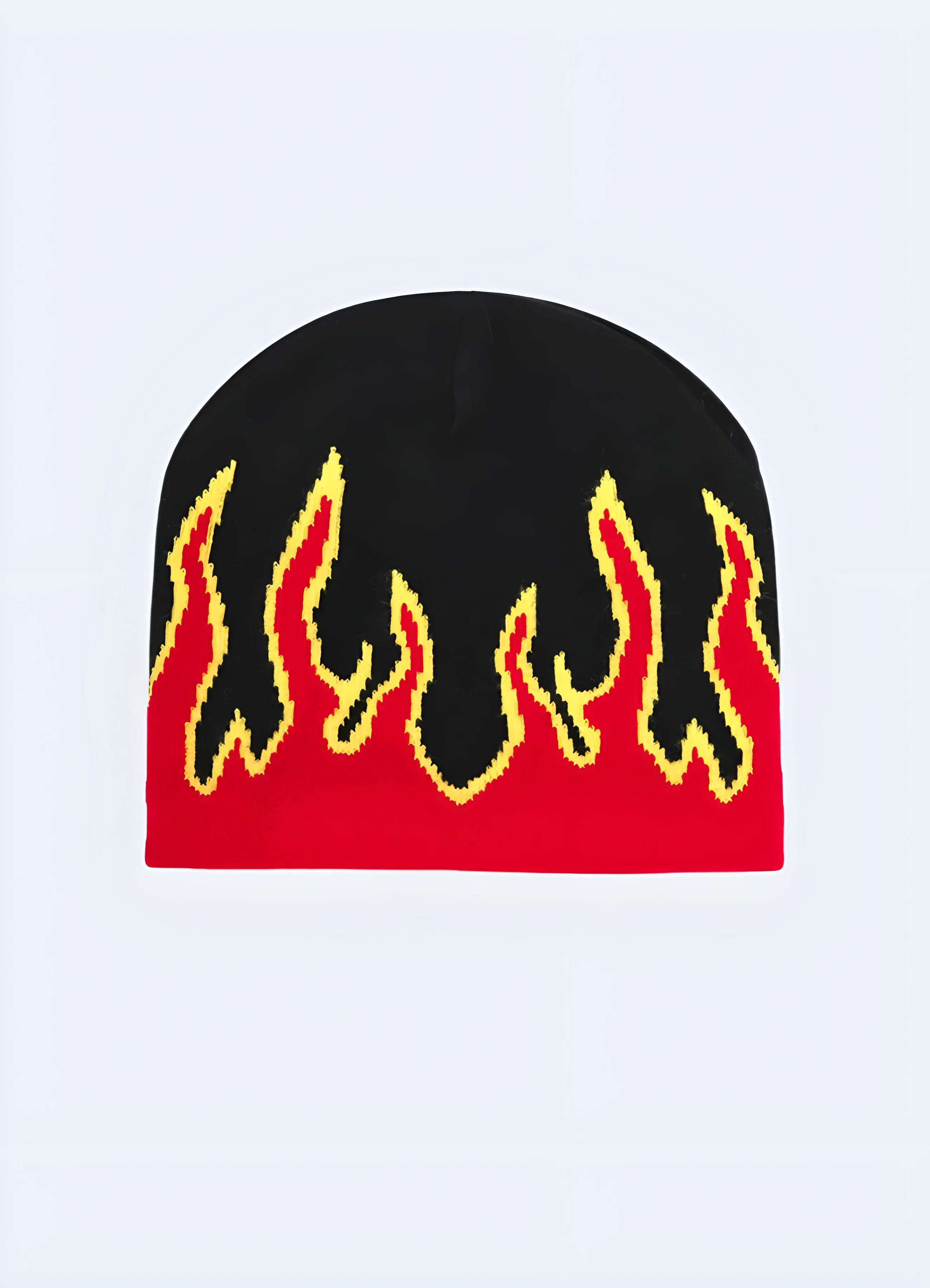 Beanie With Flames