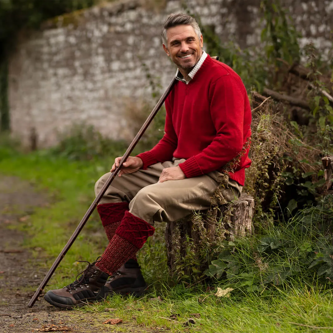 Beauly Sock Copper by House of Cheviot