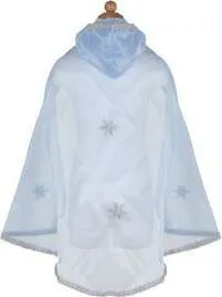 Blue Snow Queen Cape (Size 5-6)