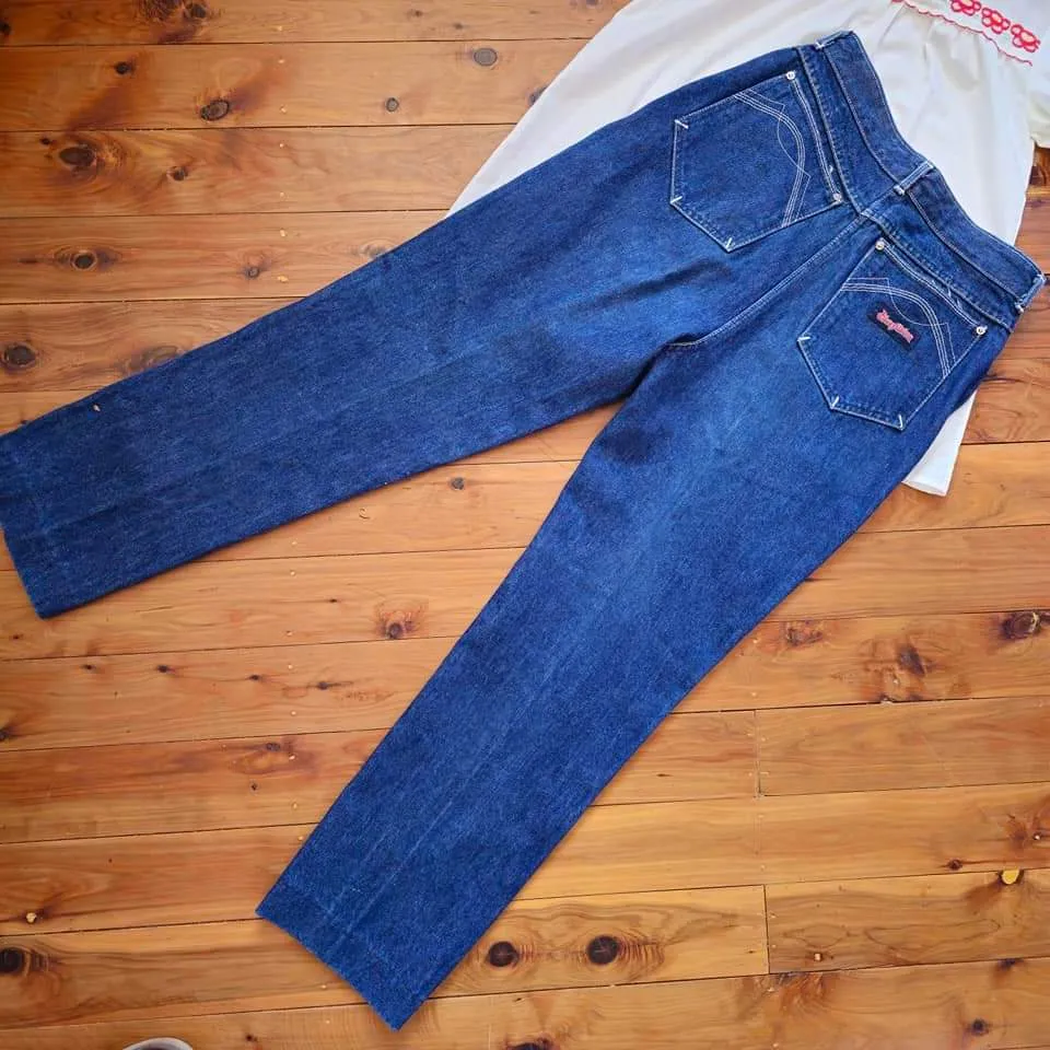 Blues Union vintage high waisted 70's jeans 8