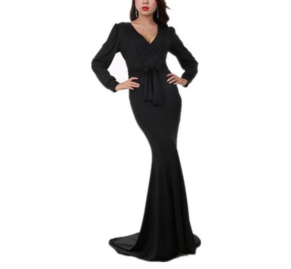 Bodycon long sleeved maxi dress at Bling Brides Bouquet - Online Bridal Store