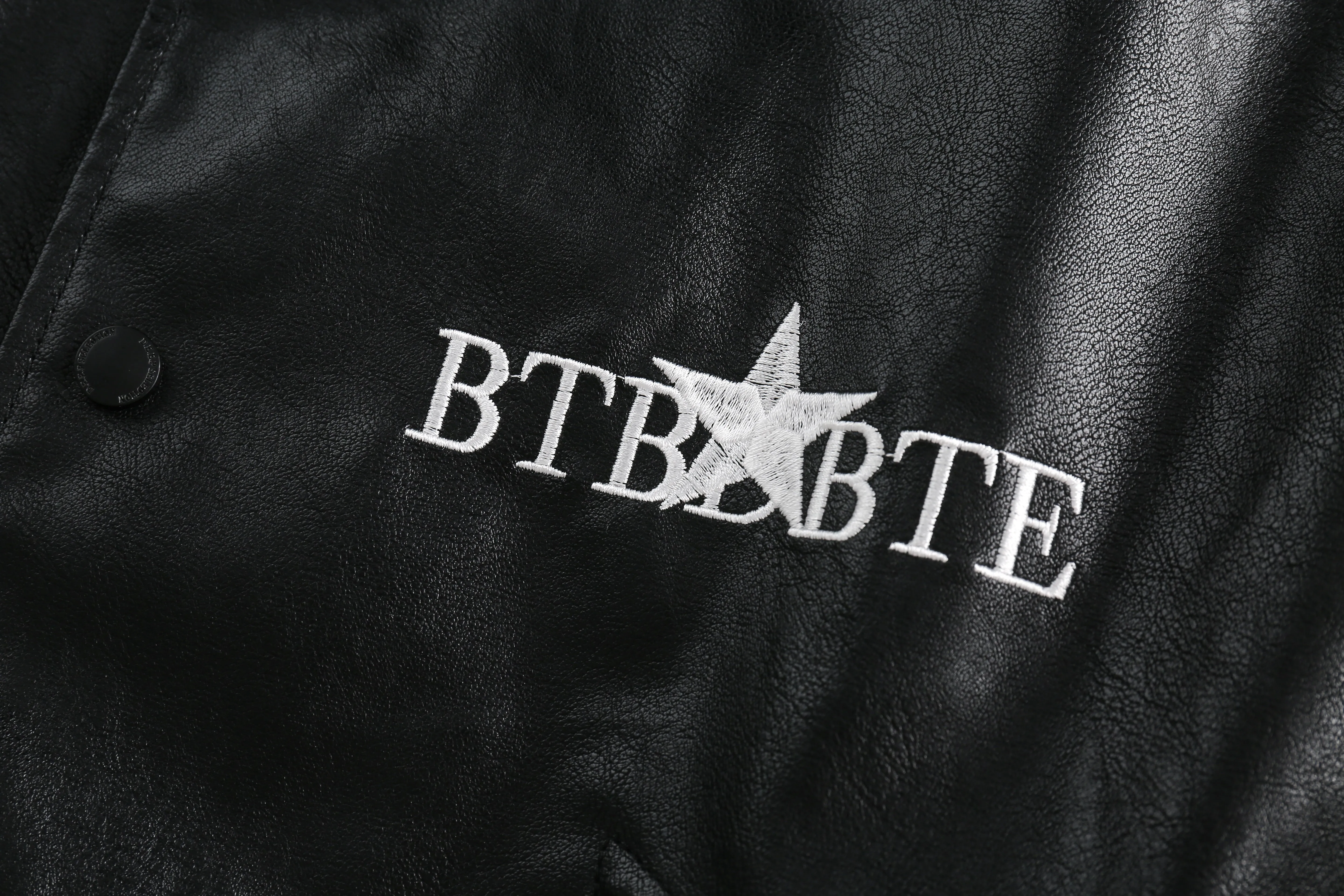 BTB | Embroidered Varsity Bomber Jacket