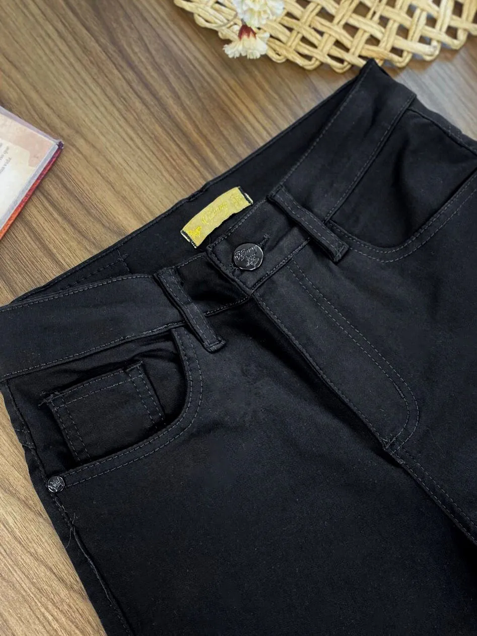 Calça Jeans Flare Black 7525/1005. 7/E)