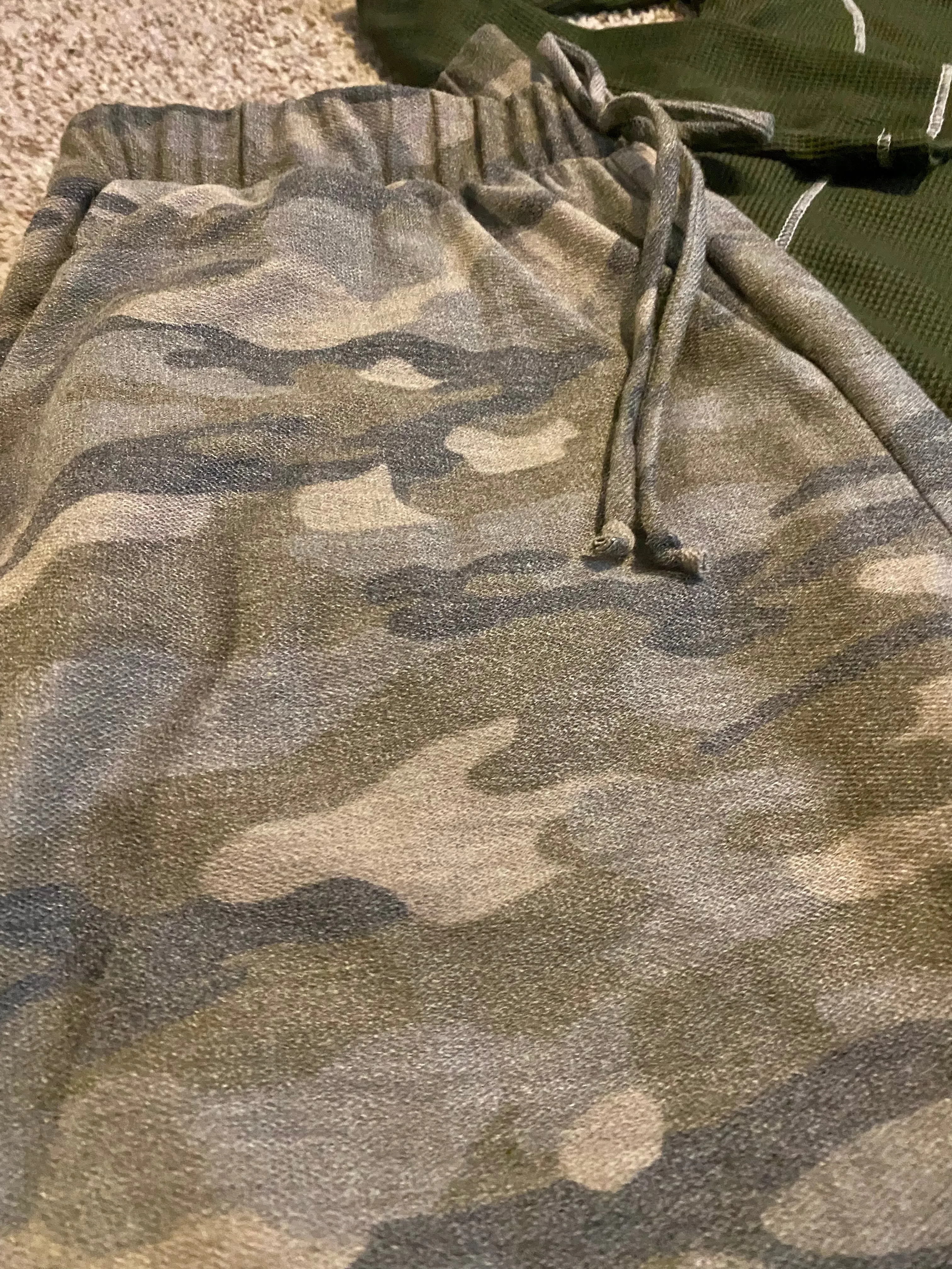 Camo joggers