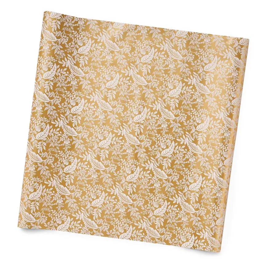 Canopy Gold Wrapping Paper