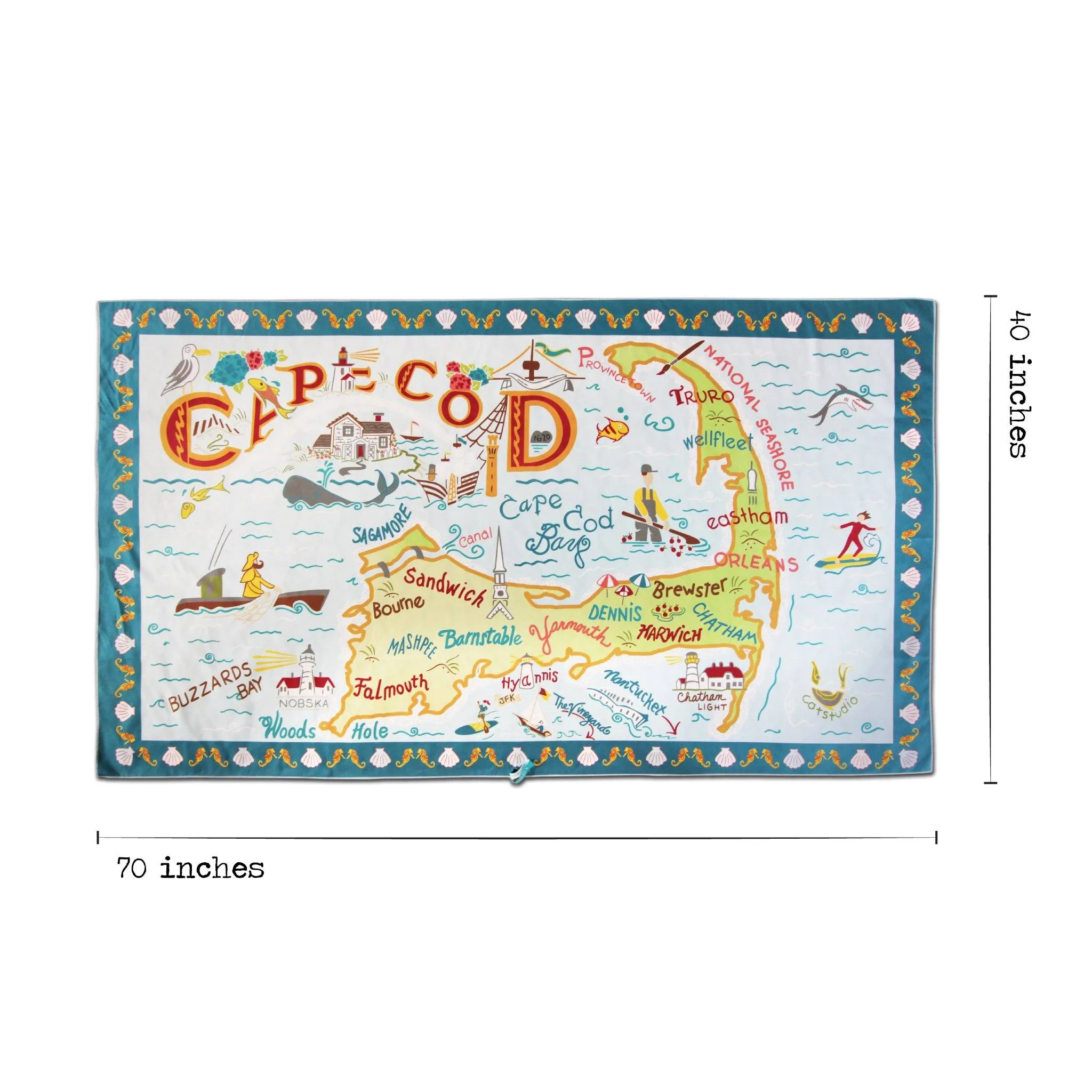 Cape Cod Beach & Travel Towel