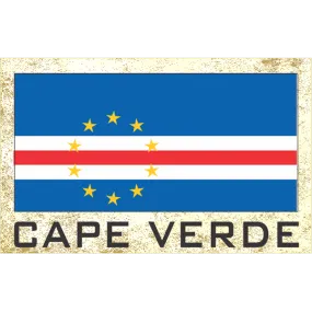 Cape Verde Fridge Magnet