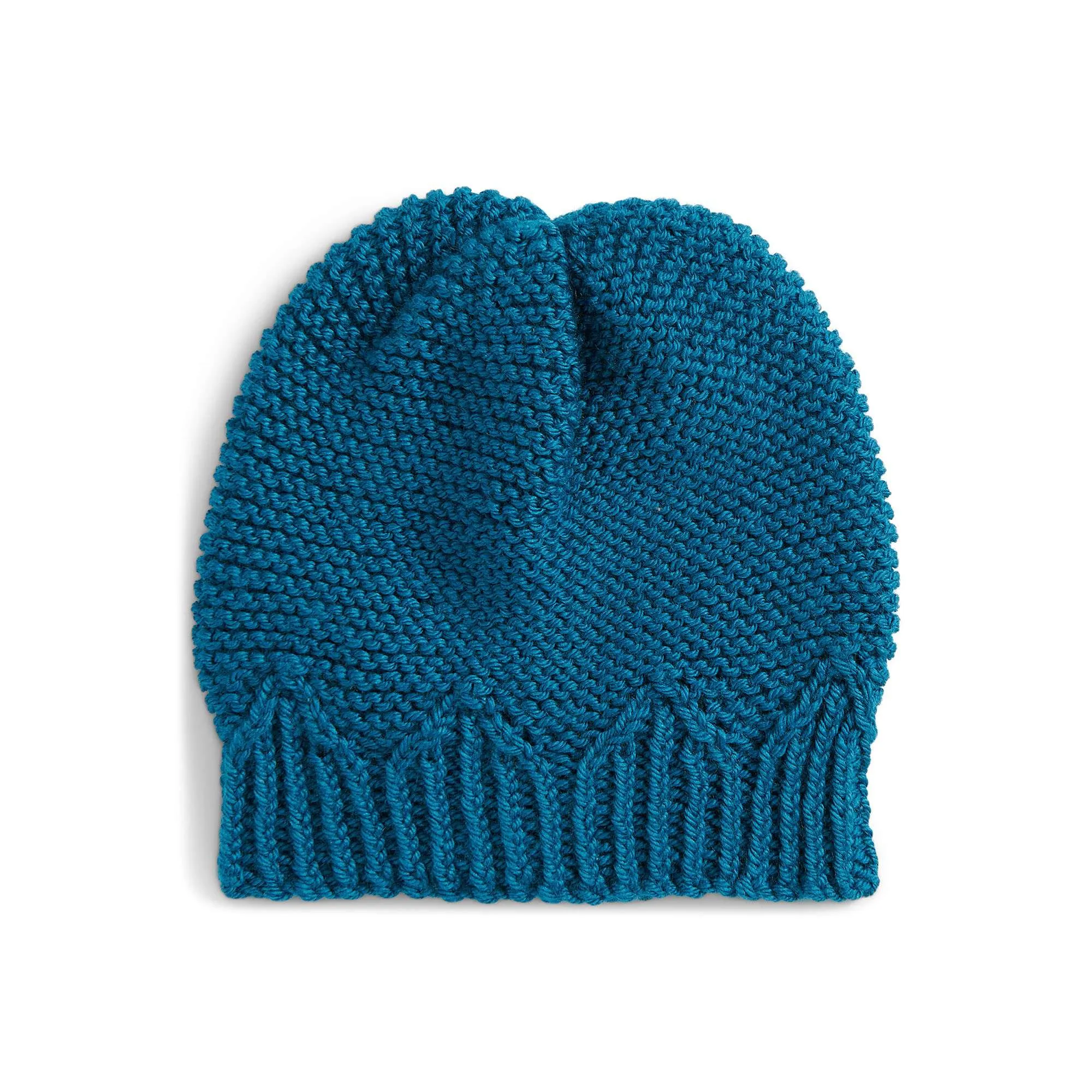 Caron Knit Crown Hat