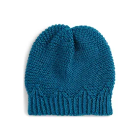 Caron Knit Crown Hat