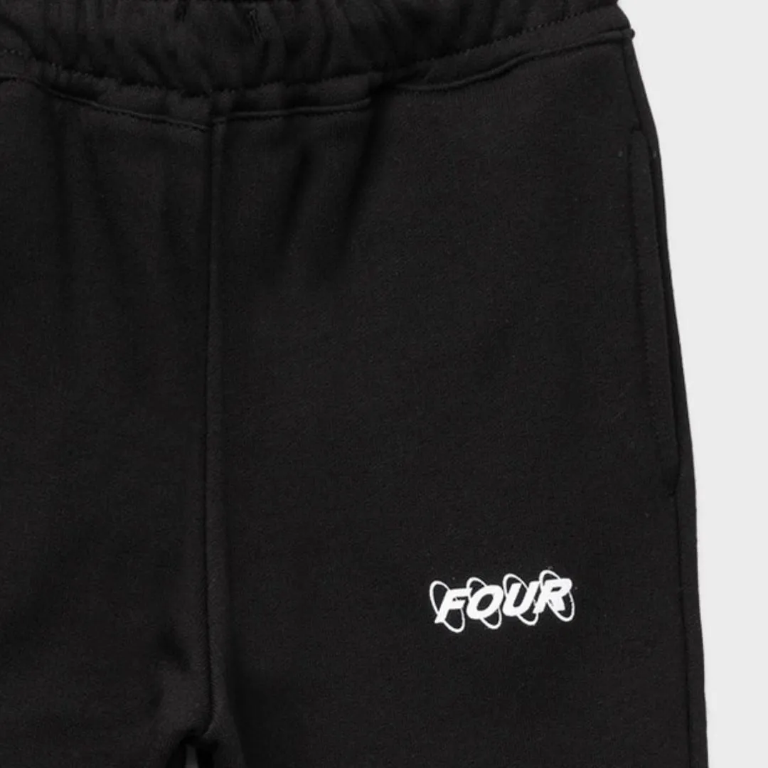 Circles Logo Sweatpants Black