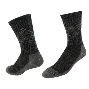 Classic Hike Mtn Pattern Crew Socks - Men's