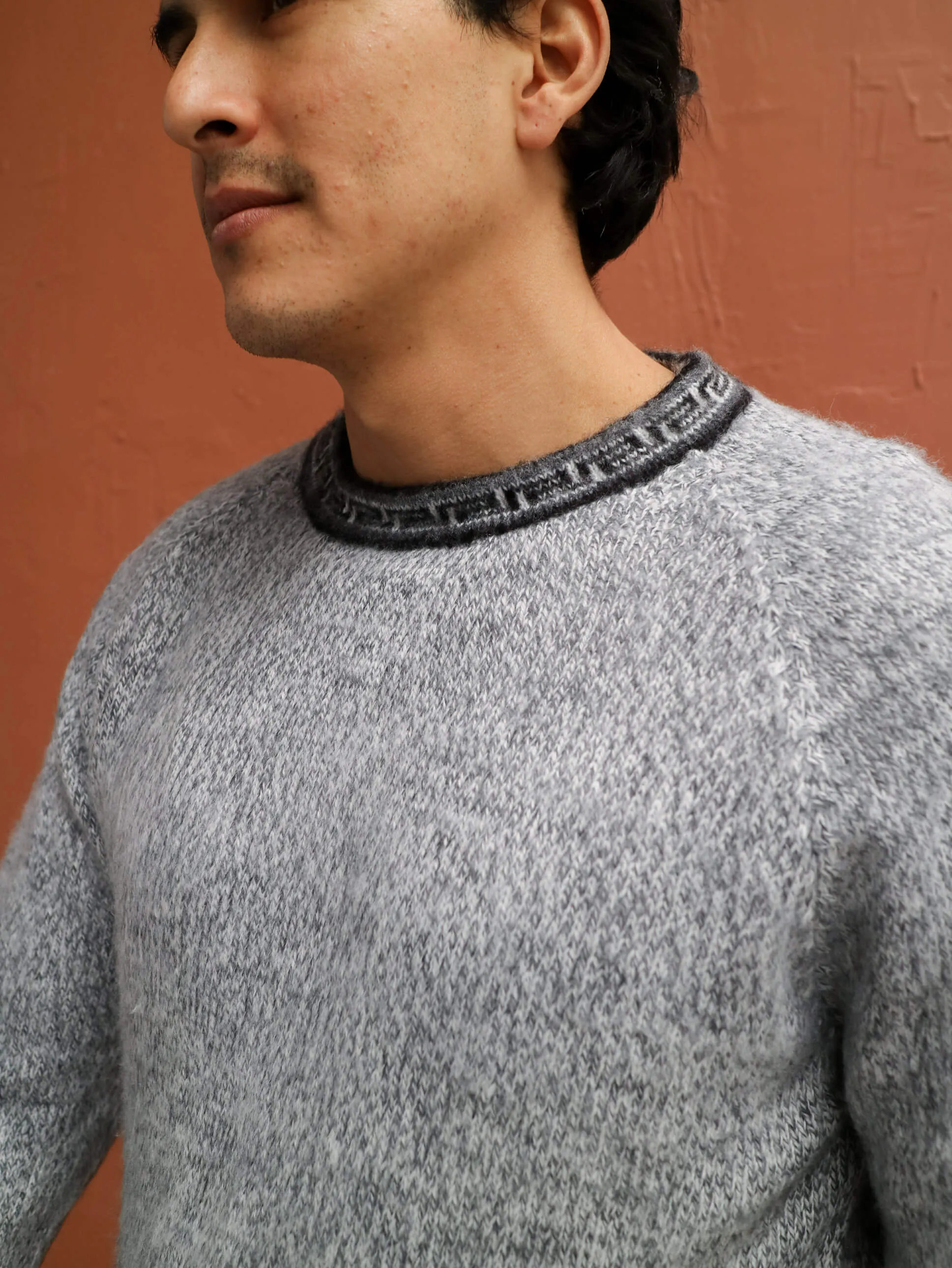 Classic Jumper with Inca Borders