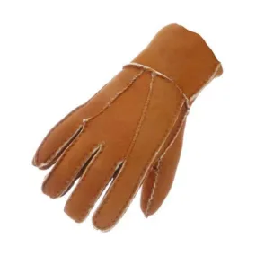 Cloud Nine Shearling Sheepskin Gloves - Chestnut