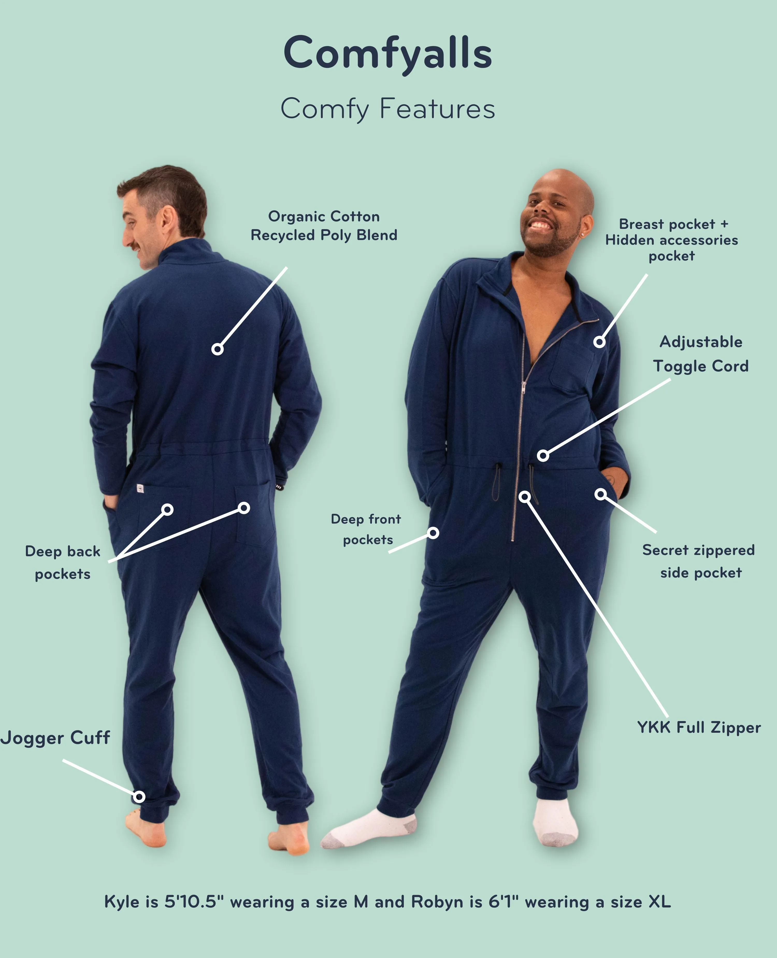 Comfyalls - Navy