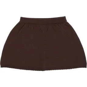 Copenhagen Colors Dk Brown Spektakel Classic Merino Skirt