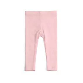 Dimples Merino Leggings - Soft Pink