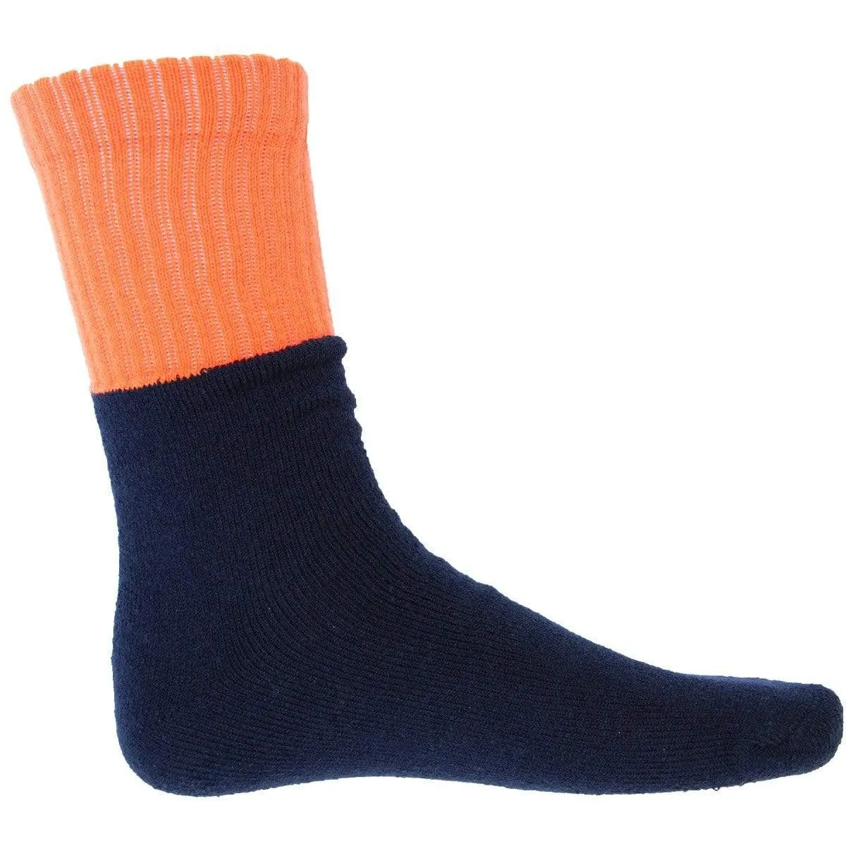 Dnc Workwear Hi-vis Two-tone Acrylic 3 Pack Work Socks - S123