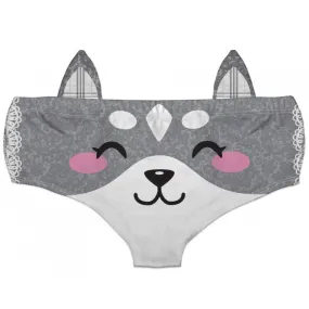 Ear Pantie - Wolf Whistle (6-10 UK Size)