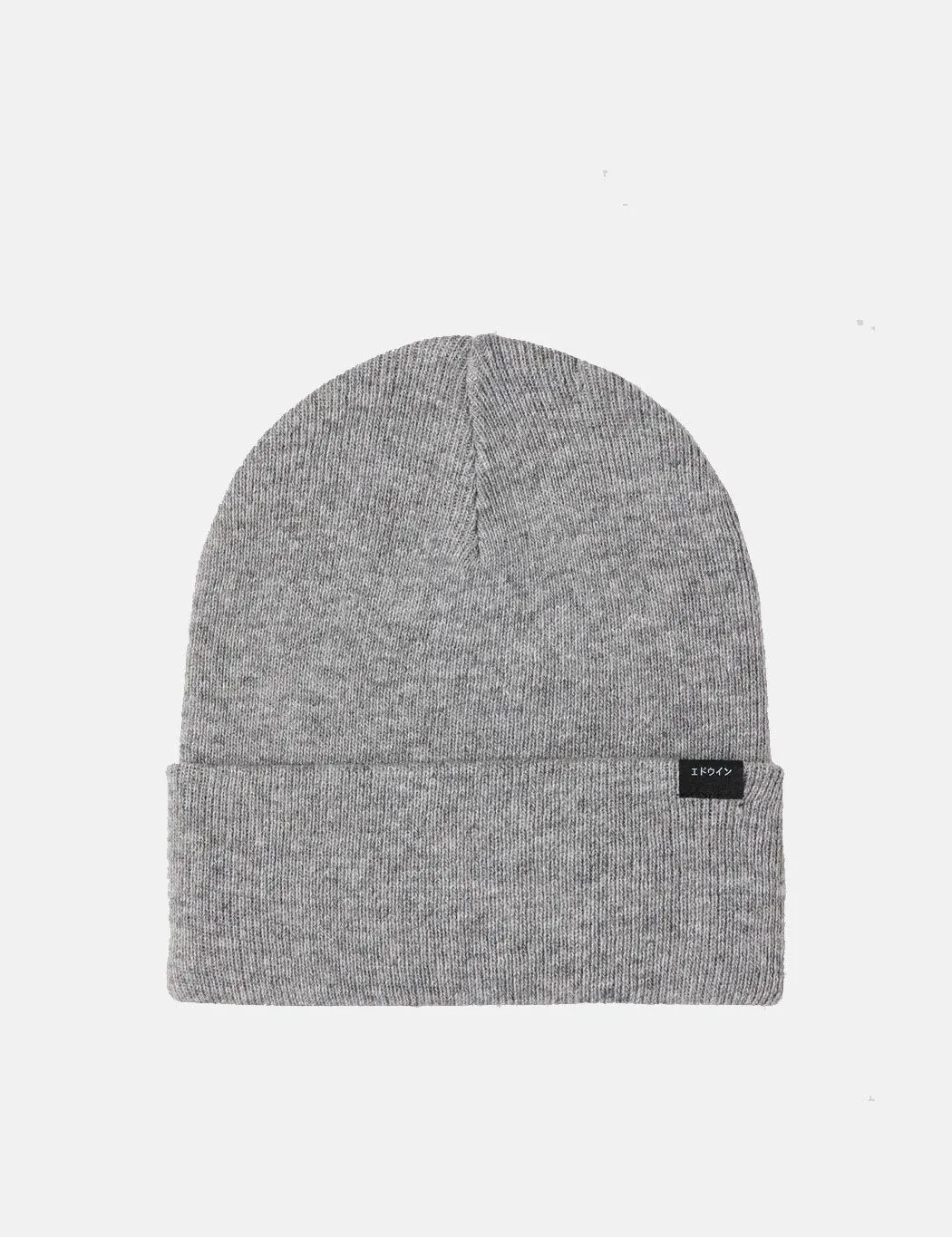 Edwin Kurt Beanie Hat - Grey Marl