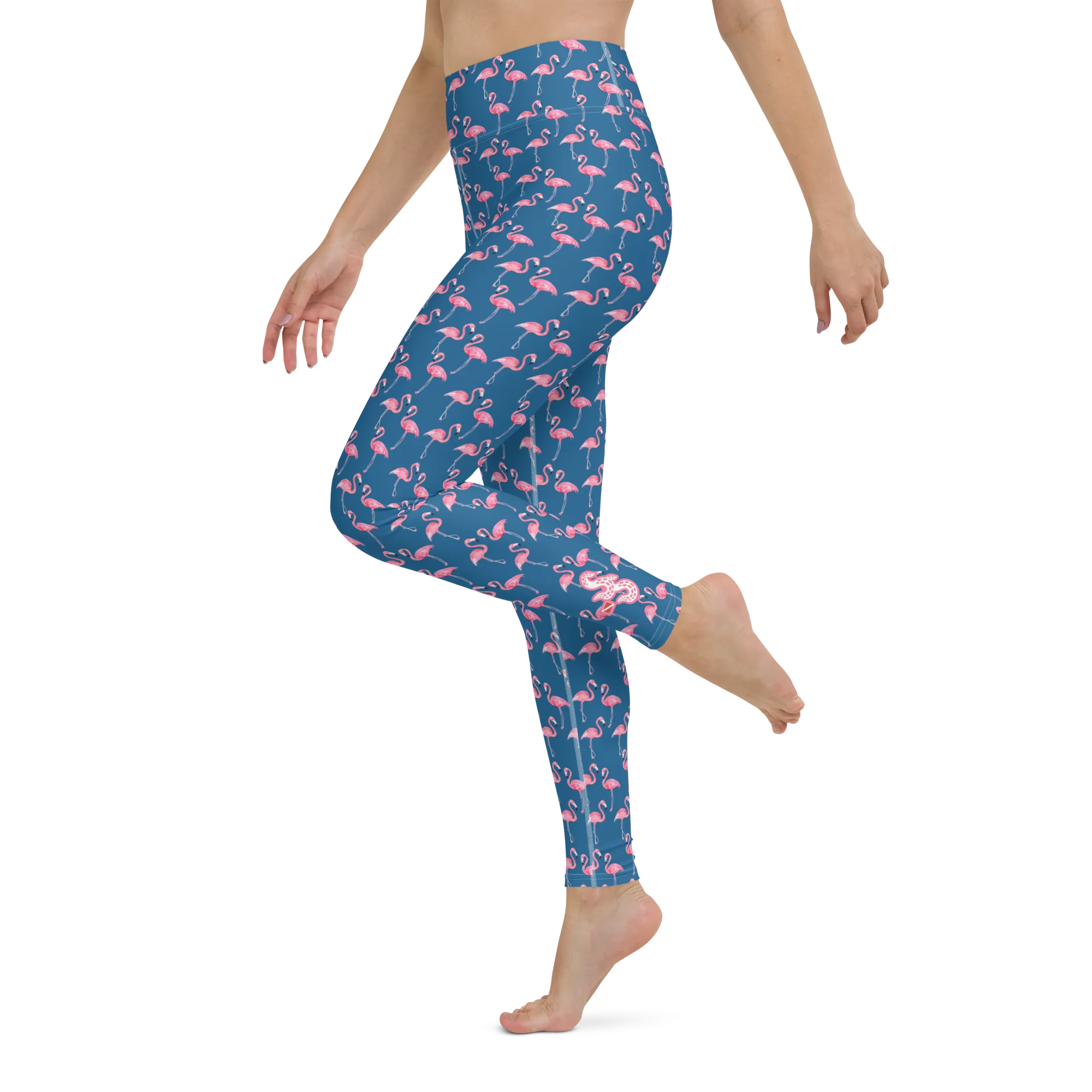 Flamingo Leggings - High Waist