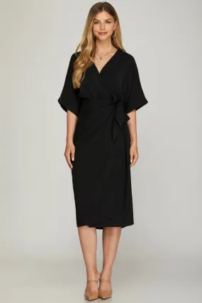 For The Win Wrap Dress