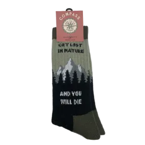 Get Lost in Nature Wool Socks