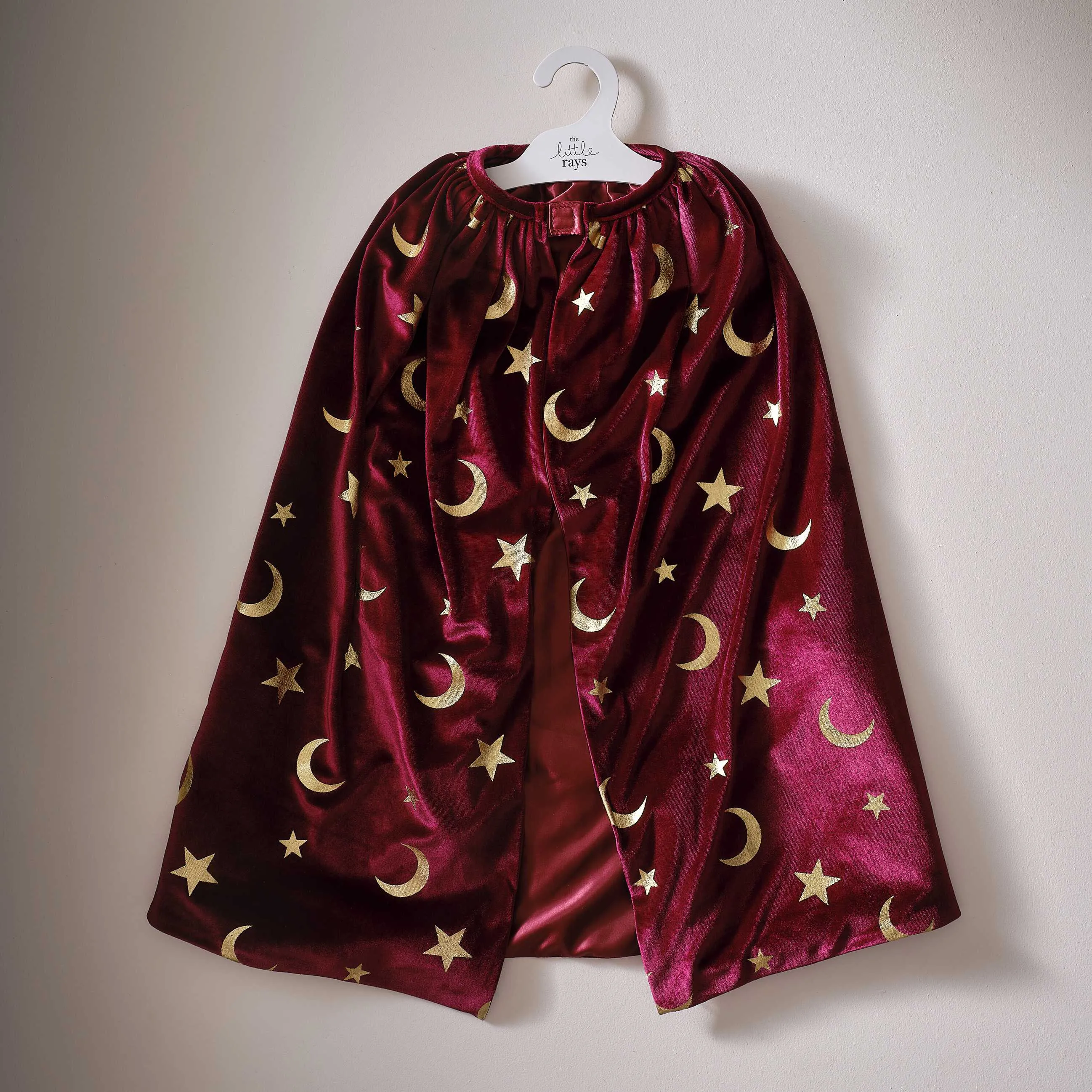 Ginger Ray Halloween Magician Cape the Little Rays | Velvet border