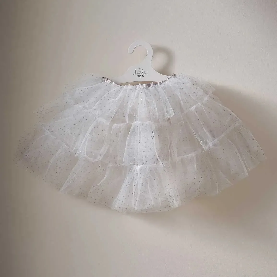 Ginger Ray White & Silver Sparkle Fairy Princess Costume Tutu