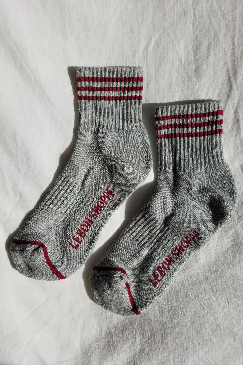 Girlfriend Socks - Heather Grey