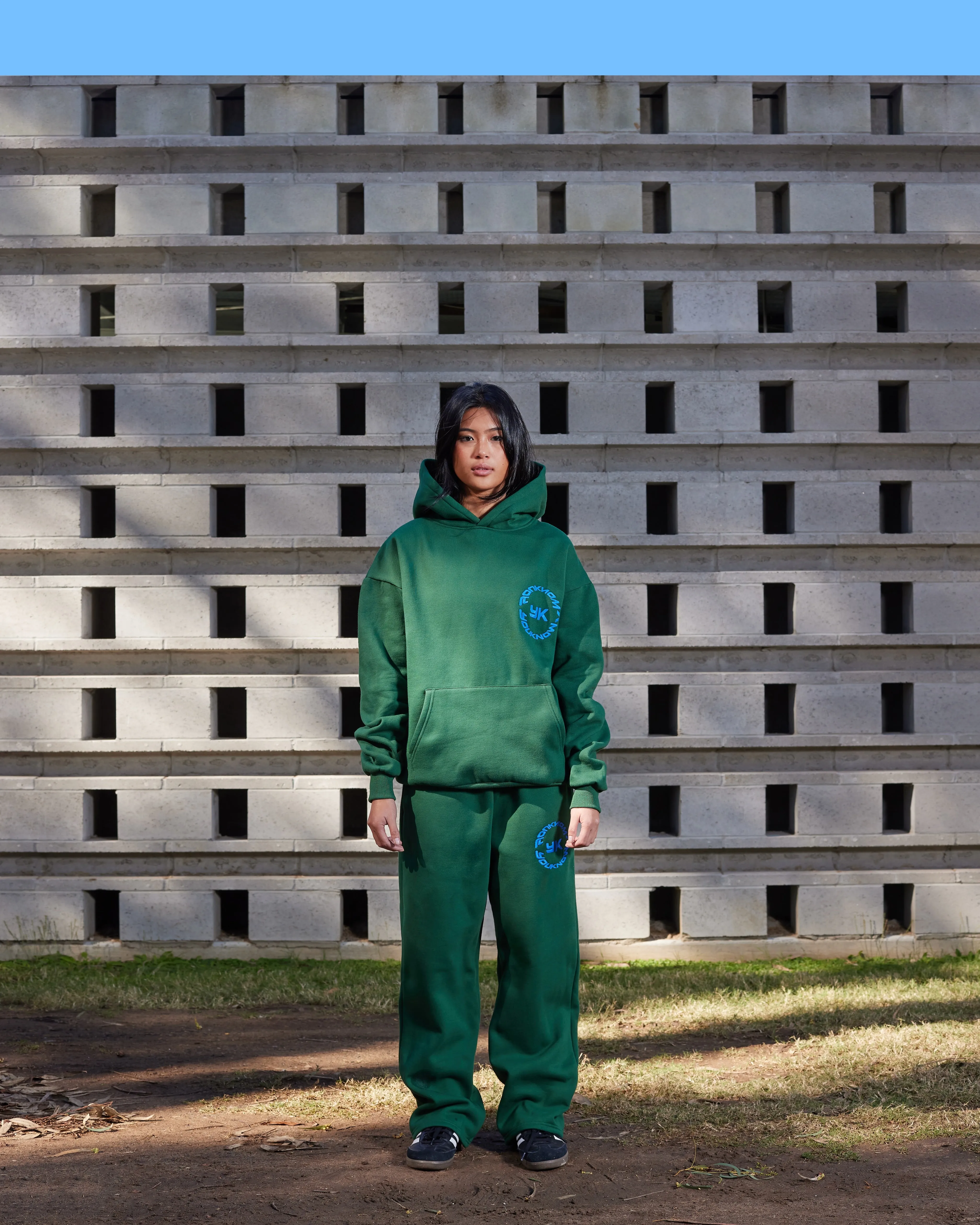 GLOBAL SWEATPANTS | GREEN