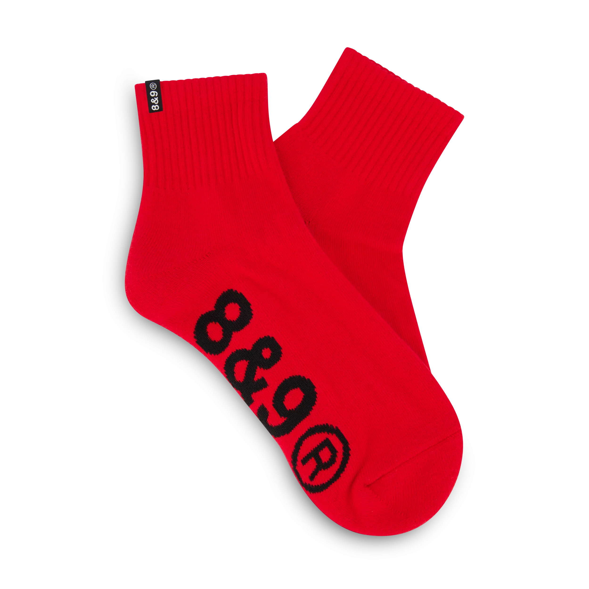 Grand Prix Low Socks Red