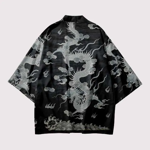 Grey Dragon Haori