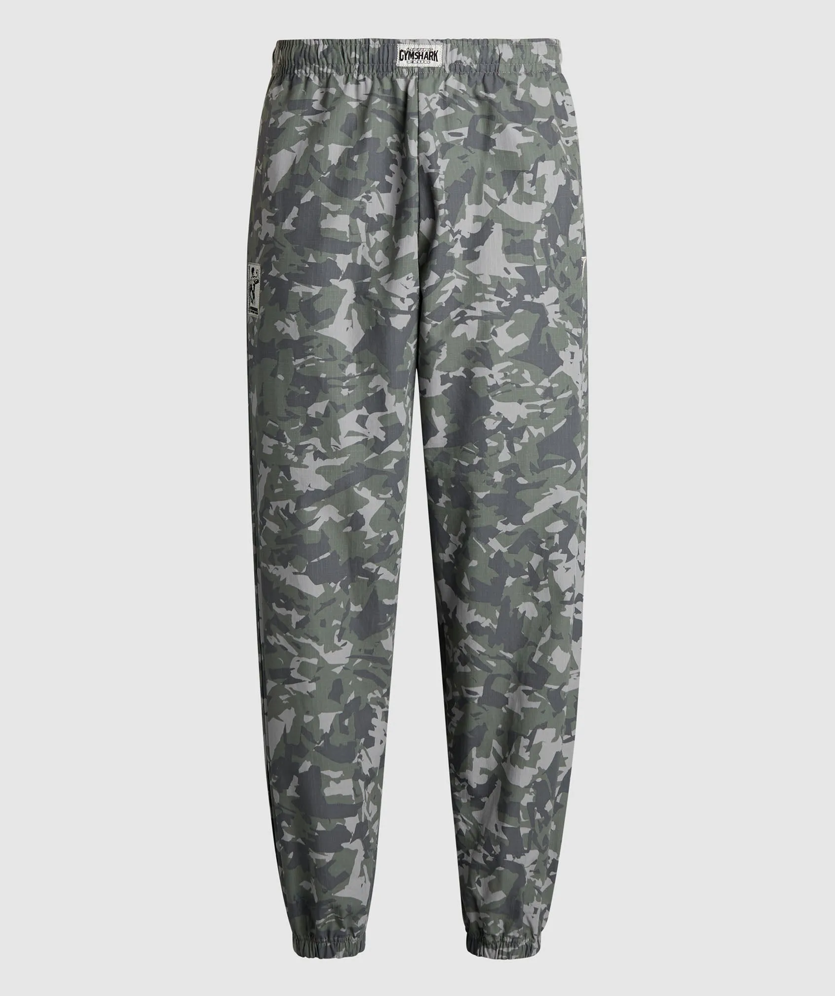 Gymshark Printed Pumper Pants - Unit Green