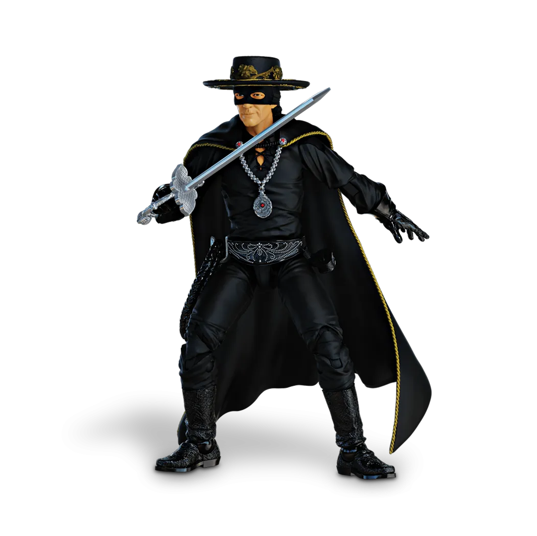 Hero H.A.C.K.S. Zorro Action Figure: Alejandro Murrieta