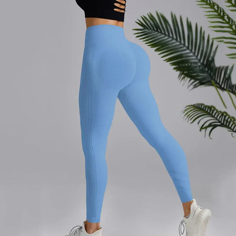 High Elastic Knitting Gym Workout Legging