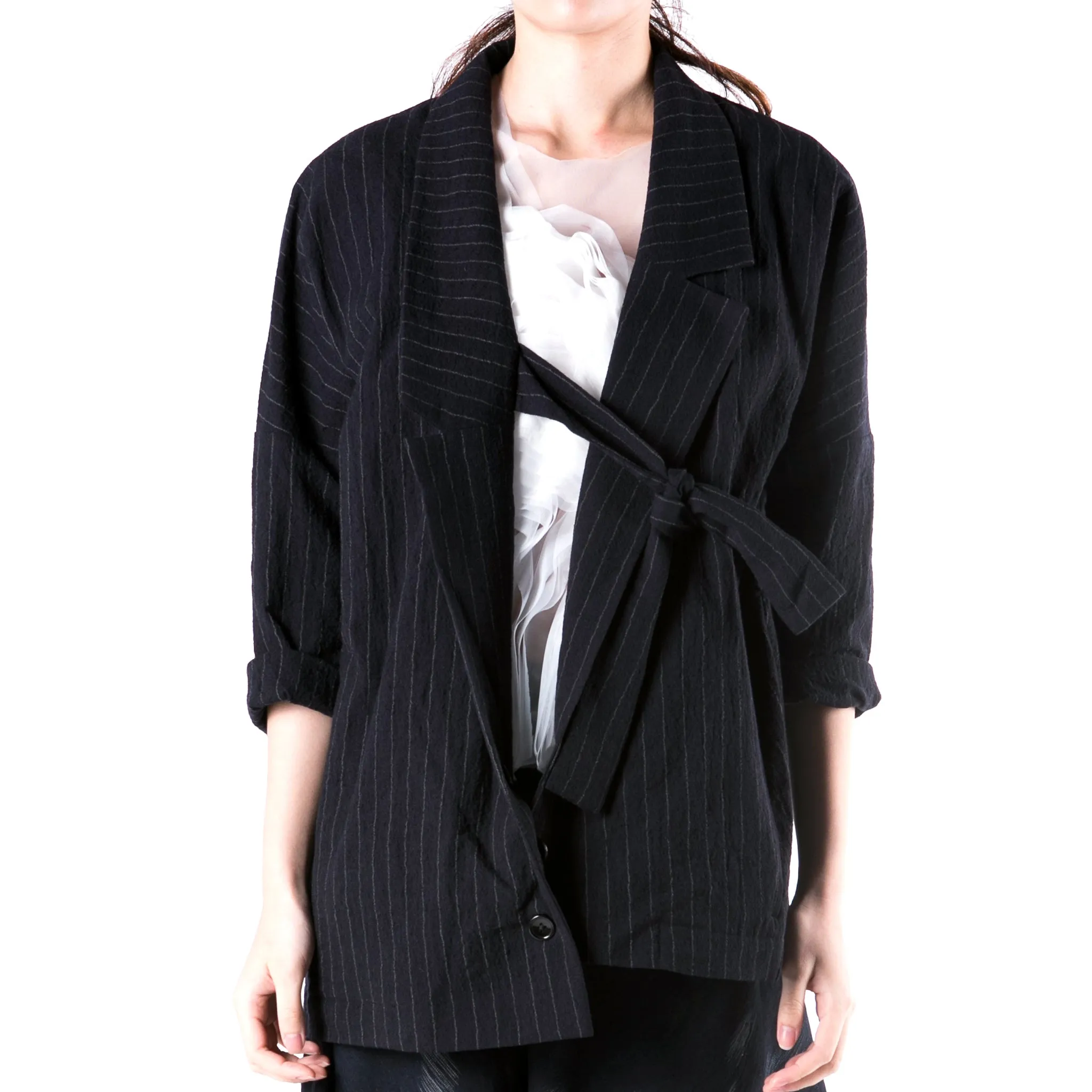 Jacket Kimono Style Knot Closure