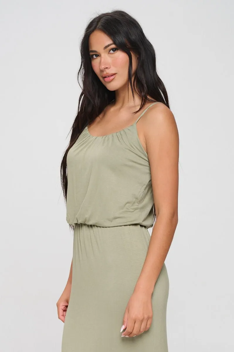 Journey Tank Elastic Waist Maxi