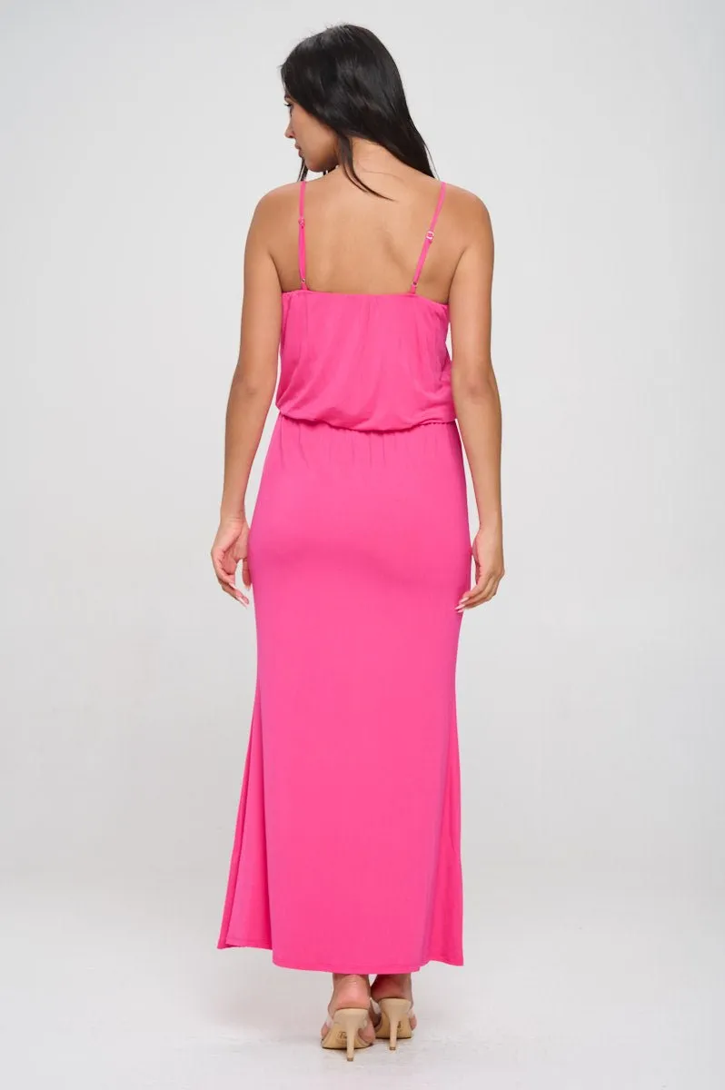 Journey Tank Elastic Waist Maxi