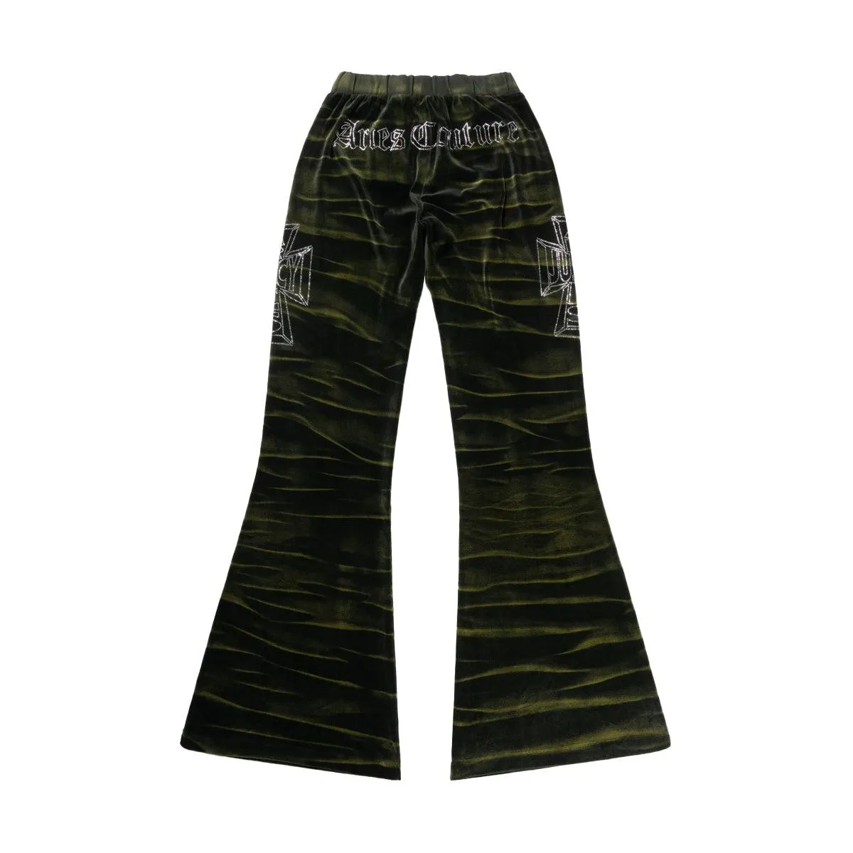   Juicy Couture Tie-Dye Flared Sweatpants 'Black'