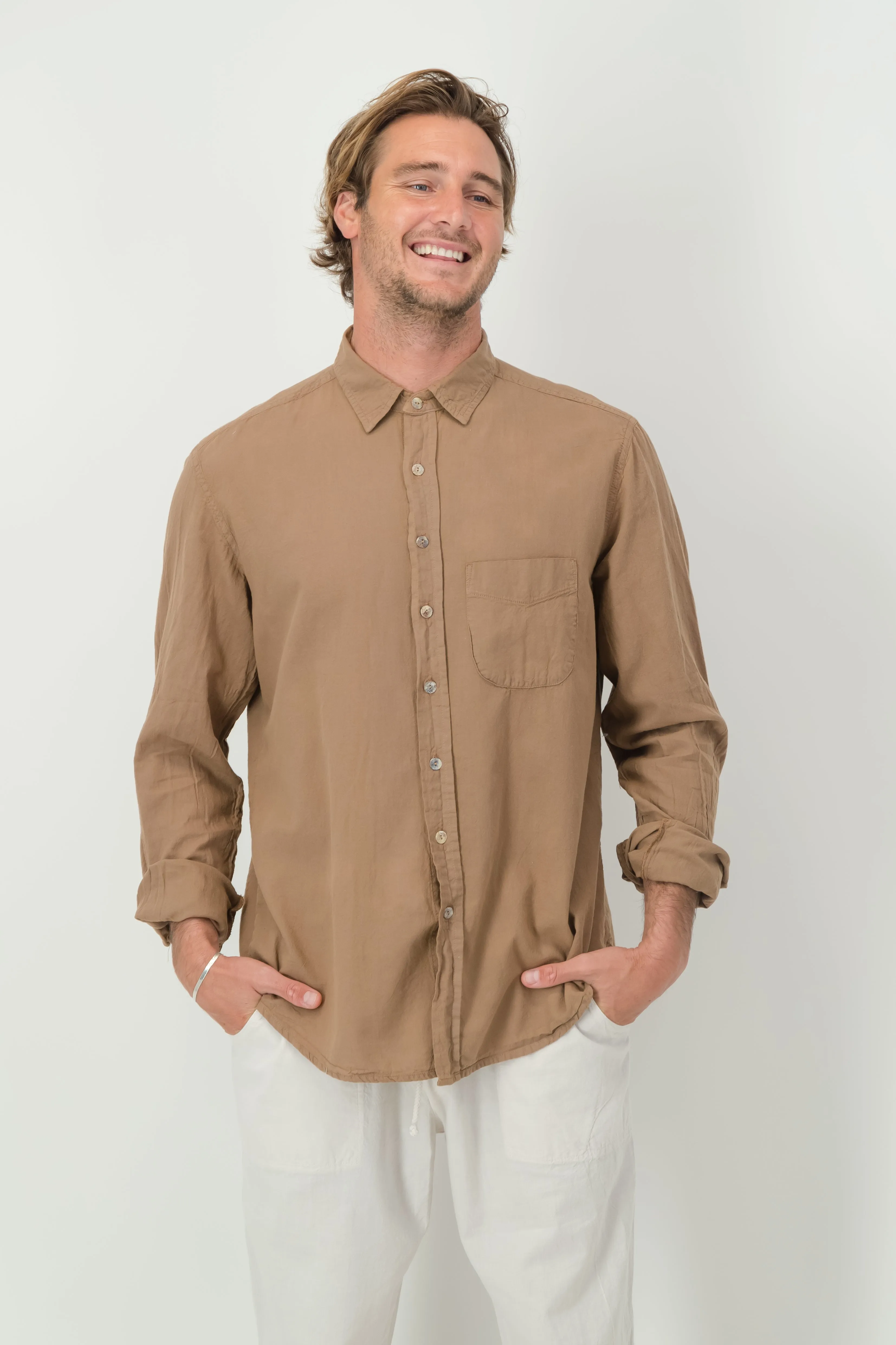 Karl Cotton Collared Shirt