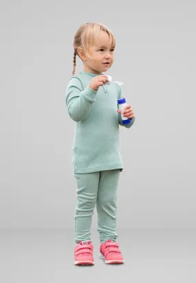 Kids' Merino Pants Moss