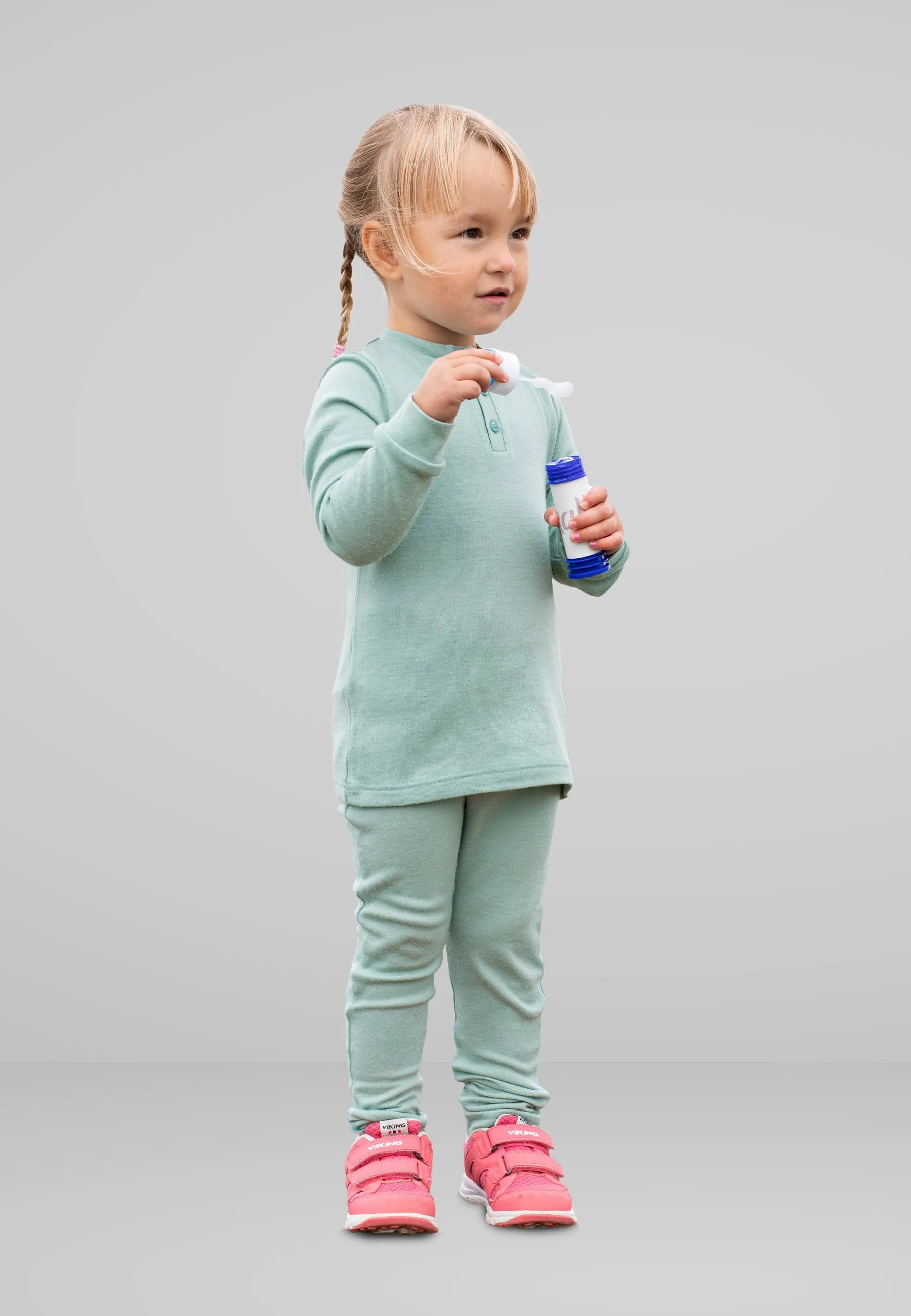 Kids' Merino Pants Moss